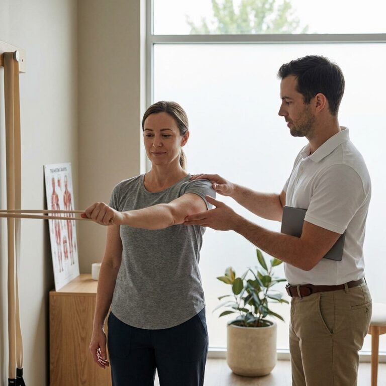 דלקת וטיפול מנואלי